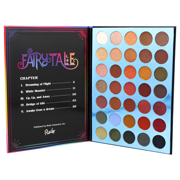 Fairy Tale 35 Eyeshadow Palette - Book 3 by Rude Cosmetics 1.34 oz Eye Shadow - Picture 1 of 5